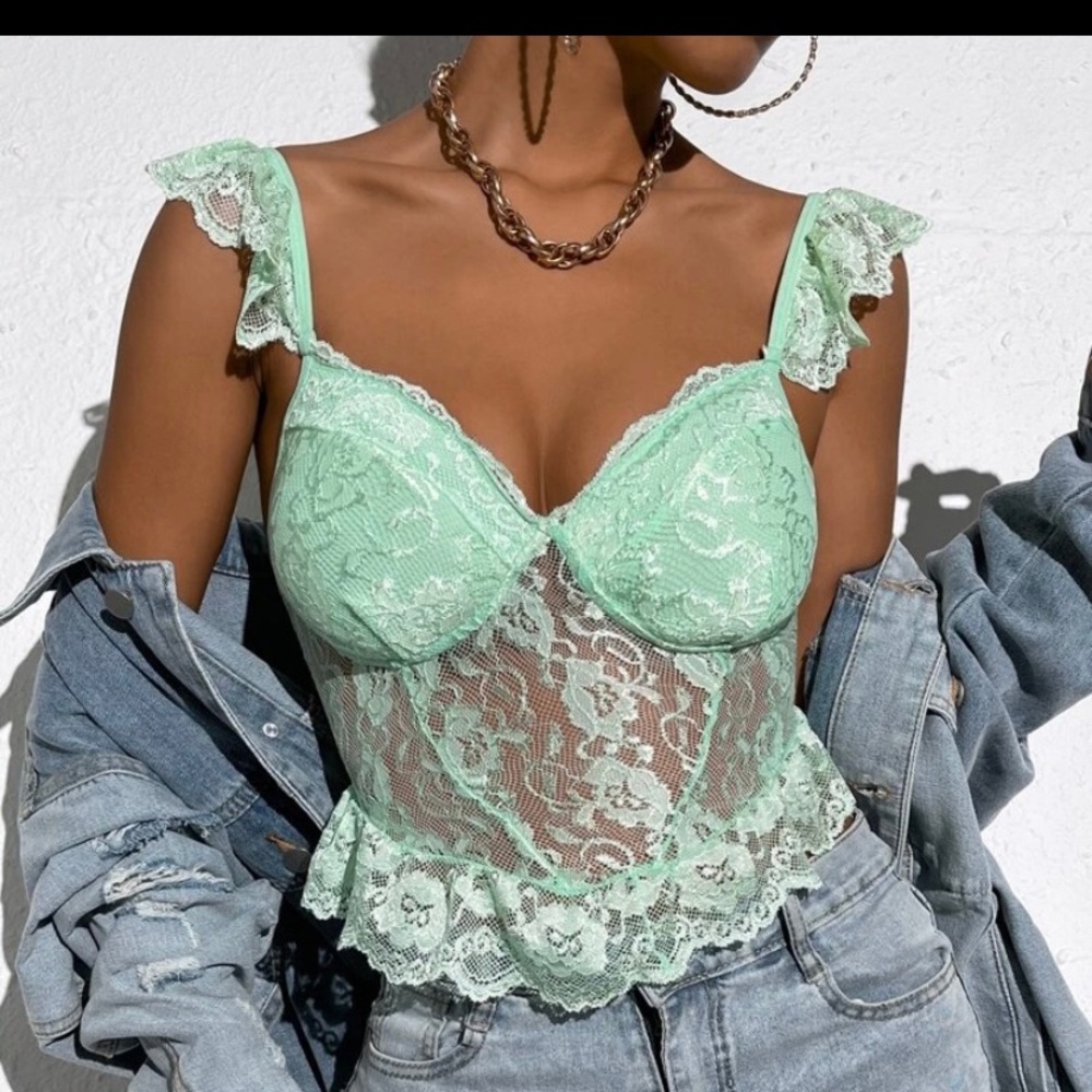 Shein Summer Camisole - Green
